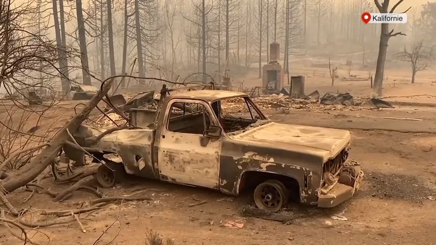 Video: Západní pobřeží USA decimují lesní požáry